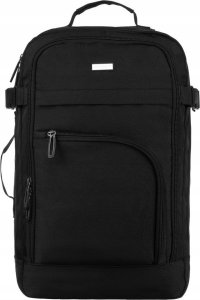 Plecak turystyczny Peterson Plecak podróżny bagaż podręczny unisex kabinówka samolotowy czarny TOK-DPETERSON 5