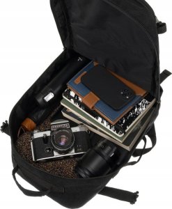 Plecak turystyczny Peterson Plecak podróżny bagaż podręczny unisex kabinówka samolotowy czarny TOK-DPETERSON 8