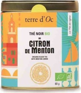 Terre Doc Herbata czarna 80g cytryna z Menton Regiona / Terre D'oc 1