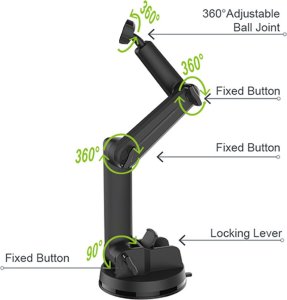 Mobilari UCHWYT SAMOCHODOWY TABLET DO CIĘŻARÓWKI BUSA DŁUGI 2