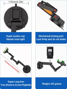 Mobilari UCHWYT SAMOCHODOWY TABLET DO CIĘŻARÓWKI BUSA DŁUGI 4