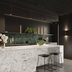 Lampa sufitowa Sollux Lighting SOLLUX Plafon LAGOS 30 złoty połysk 1 x GU10 SL.1203 2