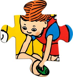 Pippi Puzzle Podłogowe Pippi Pończoszanka, 24 Szt. 2