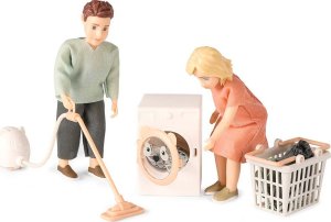 Micki Zestaw do prania i sprzątania do domku dla lalek Lundby 2