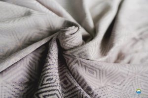 Little Frog Chusta tkana Little Frog - Tencel Smokey Cube 7 (5.2 m.) 2