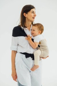 LennyLamb Nosidło LennyHip - Peanut Butter Regulowane 2