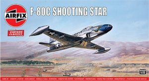 Airfix Amerykański Myśliwiec F-80C Shooting Star 1