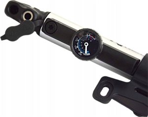 Nexelo Pompka rowerowa ręczna Nexelo z manometrem 3