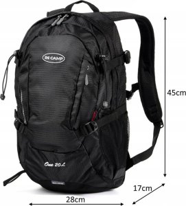 Plecak turystyczny RG Camp PLECAK TURYSTYCZNY TREKINGOWY RG CAMP ONE 20L SPORTOWY ROWEROWY DO PRACY 9