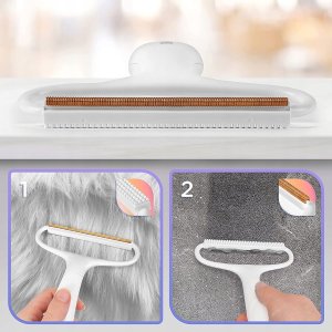 Golarka do ubrań Duronic ręczna CFS4 2 rolki 4