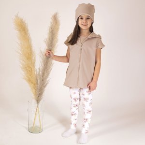 NICOL Kamizelka bezrękawnik dresowy dla dziewczynki Nicol Lou 74 2