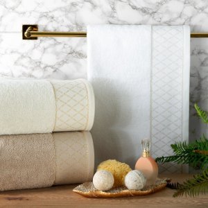 Eurofirany RĘCZNIK LAYLA (06) 70 X 140 CM CIEMNOTURKUSOWY 5