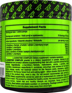 Real Pharm REAL PHARM L-CARNITINE COMPLEX PROSZEK 300G - Malina-truskawka 2
