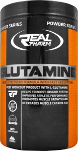 Real Pharm REAL PHARM GLUTAMINE PROSZEK 500G - Wiśnia 1