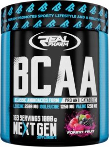 Real Pharm REAL PHARM BCAA 2:1:1 INSTANT PROSZEK 1KG - Cytryna 1