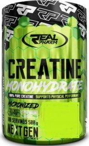 Real Pharm REAL PHARM CREATINE MONOHYDRATE PROSZEK 500G - Cola-Limonka 1