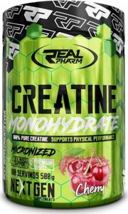 Real Pharm REAL PHARM CREATINE MONOHYDRATE PROSZEK 500G - Owoce leśne 3