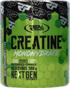 Real Pharm REAL PHARM CREATINE MONOHYDRATE PROSZEK 300G - Naturalny 1