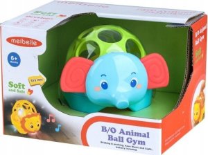 Jokomisiada Zwierzątko SAFARI GRYZAK grzechotka zabawa  ZA2035 8