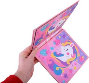 Jokomisiada Książeczka Puzzle magnetyczne Jednorożec 40 ZA4269 8