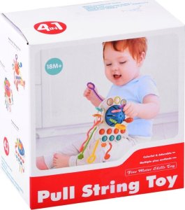 Jokomisiada Interaktywna zabawka sensoryczna 4w1 gryzak ZA4274 12