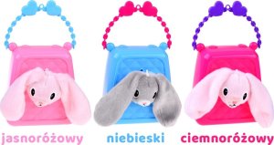 Jokomisiada Urocza torebka + zwierzątko maskotka królik pluszak ZA4682 2