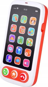 Jokomisiada Telefon smartfon dotykowy interaktywny dla malucha światła melodie ZA4660 3