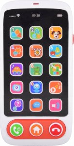 Jokomisiada Telefon smartfon dotykowy interaktywny dla malucha światła melodie ZA4660 5