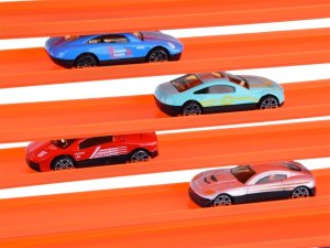 Jokomisiada Garaż parking dla autek tor pętla 2w1 resoraki resorówki 8 szt ZA4699 6