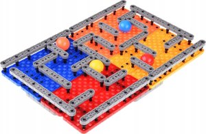 Jokomisiada Klocki tor labirynt dla kulek 193 ele gra zręcznościowa ZA4695 3