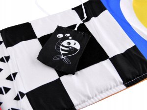 Jokomisiada Książeczka harmonijka sensoryczna kontrast ZA4798 4