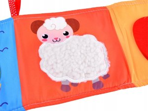 Jokomisiada Książeczka harmonijka sensoryczna kontrast ZA4798 5