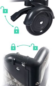 Severno Kids Łóżeczko turystyczne Overnight składane dostawne 3 poziomy + torba 6