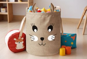 Severno Kids Pojemnik, kosz, worek na pranie i zabawki zamykany Francis 43l 3