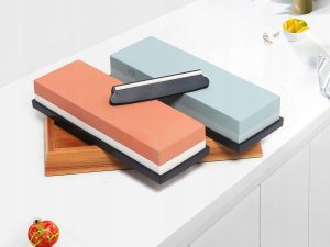 Severno Kamień wodny, ostrzałka, osełka - zestaw do ostrzenia noży 400/1000 3000/8000 5