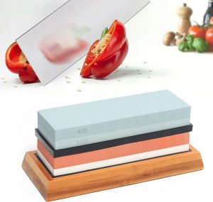 Severno Kamień wodny, ostrzałka, osełka - zestaw do ostrzenia noży 400/1000 3000/8000 8