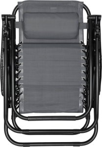 Abarqs Krzesło leżak grawitacyjny Szary 2