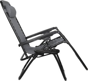 Abarqs Krzesło leżak grawitacyjny Szary 4