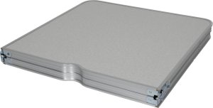 Abarqs Stolik turystyczny walizka 60 x 40 cm wysoki 6