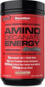 MUSCLE MEDS RX MuscleMeds - Amino Decanate Energy, Strawberry Kiwi, Proszek, 396g 1