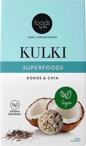 Levann Levann - Kulki Superfoods, Kokos & Chia, 10 x 50g 1