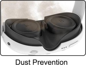 Vortex Virtual Reality Silikonowe ochronki na soczewki do Meta Quest 3 | Niebieskie 2