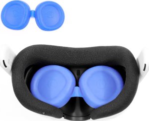 Vortex Virtual Reality Silikonowe ochronki na soczewki do Meta Quest 3 | Czarne 2