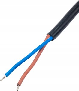Kabel zasilający Akyga Kabel zasilający bez zakończenia Akyga AK-OT-05A CU CEE 7/16 2x0.75mm2 1.5 m 3