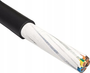 Przewód Akyga Kabel zasilający EV AK-SC-E12 CU 5x6mm + 2x0.5mm 3-fazy 32A 450/750V 1mb 5