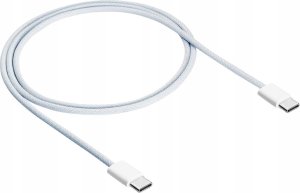 Kabel USB Akyga USB-C - USB-C 1 m Biały (AK-USB-51) 1