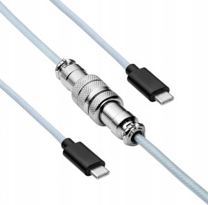 Kabel USB Akyga USB-C - USB-C 3 m Biały (AK-USB-49) 2