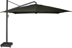 Platinum Parasol ogrodowy Icon 3,5m x 3,5m Faded black 1