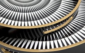 Art-Pol Taca dekoracyjna okrągła 40cm Duża 6