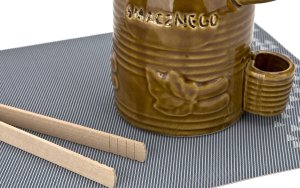 Chomik Pojemnik ceramiczny 1,5 L na ogórki ze szczypcami Smacznego 6